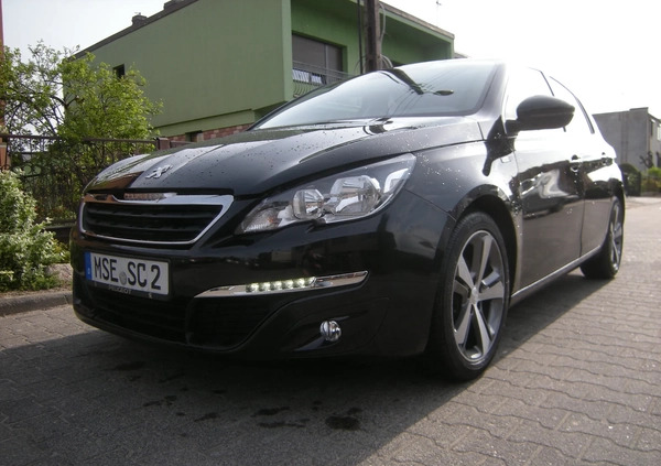 Peugeot 308 cena 31500 przebieg: 113000, rok produkcji 2015 z Zawadzkie małe 466